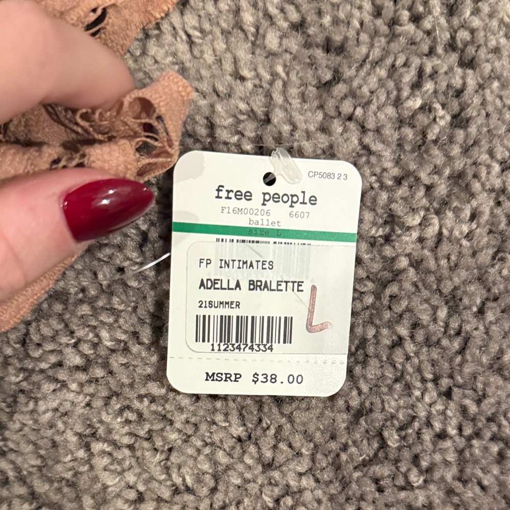 Free People Adella Bralette NWT - Picture 4 of 5
